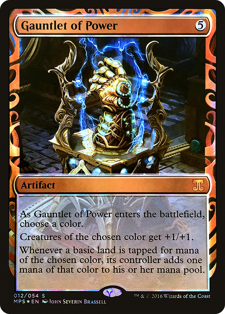 Gauntlet of Power (MPS-012) [Kaladesh Inventions] Foil