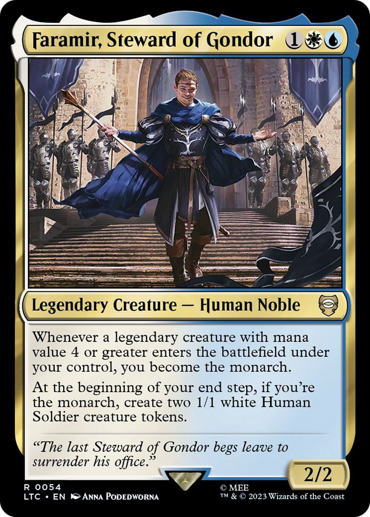 Faramir, Steward of Gondor (LTC-054) [Tales of Middle-earth Commander] Foil