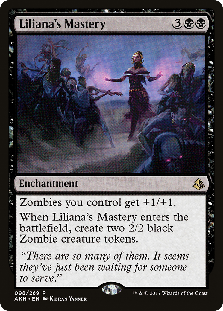 Liliana's Mastery (AKH-098) [Amonkhet]