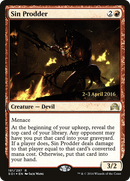 Sin Prodder (PRE-181S) [Shadows over Innistrad Promos] Foil