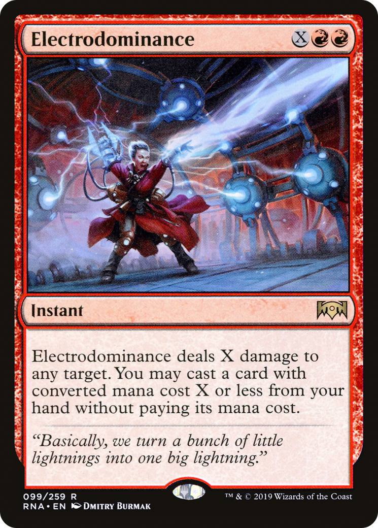 Electrodominance (RNA-099) [Ravnica Allegiance]