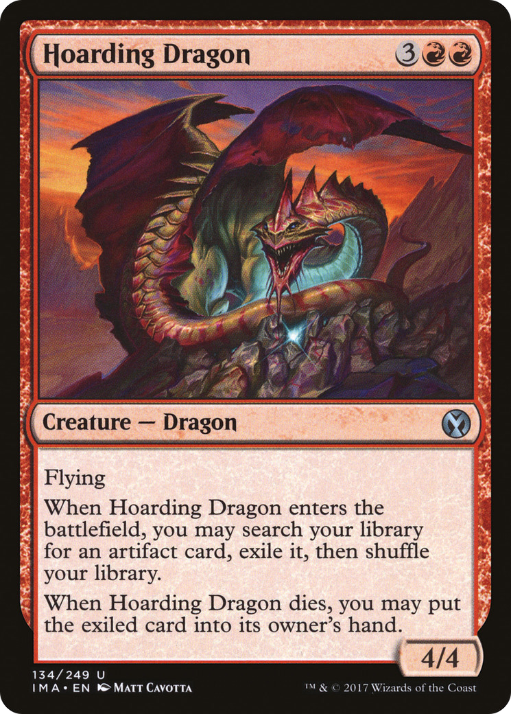 Hoarding Dragon (IMA-134) [Iconic Masters]