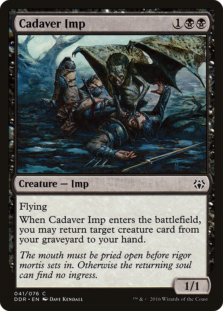 Cadaver Imp (DDR-041) [Duel Decks: Nissa vs. Ob Nixilis]