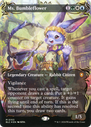 Ms. Bumbleflower (BLC-103) [Bloomburrow Commander] (Borderless) Foil