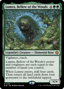 Lumra, Bellow of the Woods (PPBLB-183P) [Bloomburrow Promos] Foil