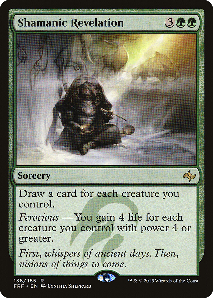 Shamanic Revelation (FRF-138) [Fate Reforged]