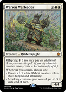 Warren Warleader (PPBLB-38P) [Bloomburrow Promos] Foil