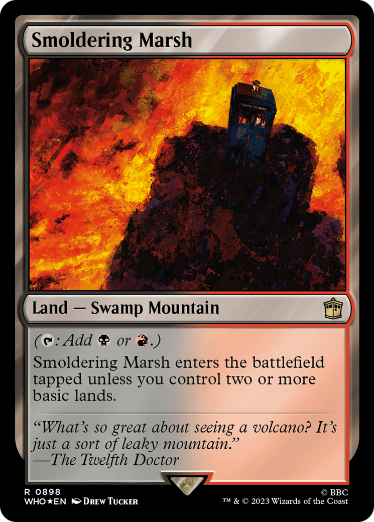 Smoldering Marsh (WHO-898) [Doctor Who] Foil