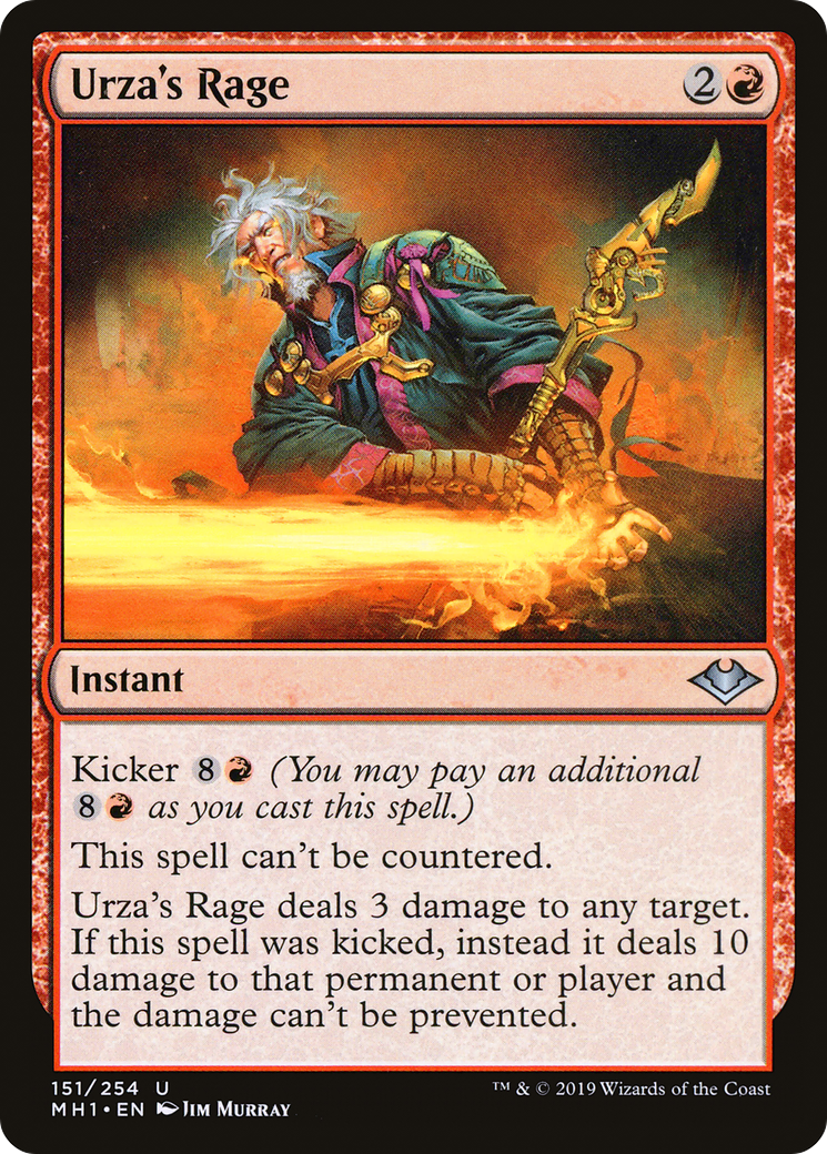 Urza's Rage (MH1-151) [Modern Horizons]