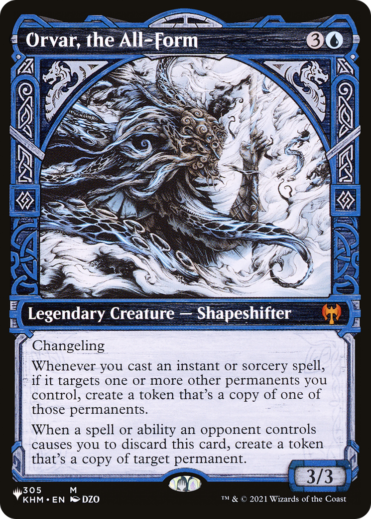 Orvar, the All-Form (Showcase) (LIST-KHM-305) [The List]