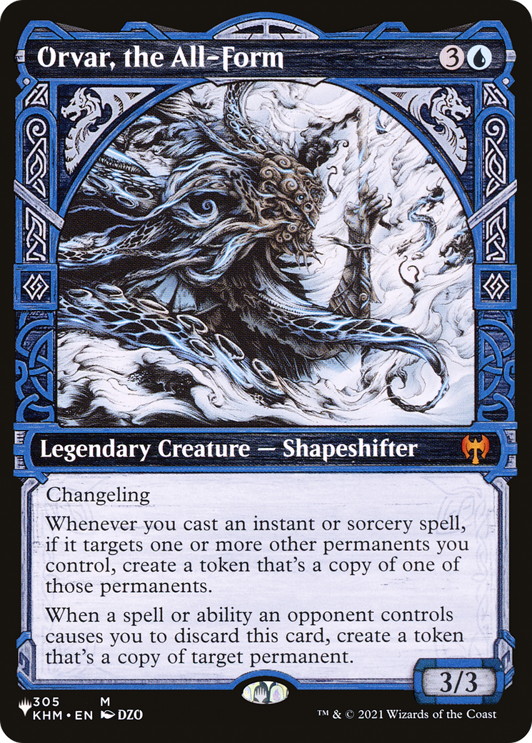 Orvar, the All-Form (LIST-KHM-305) [The List]: (Showcase)