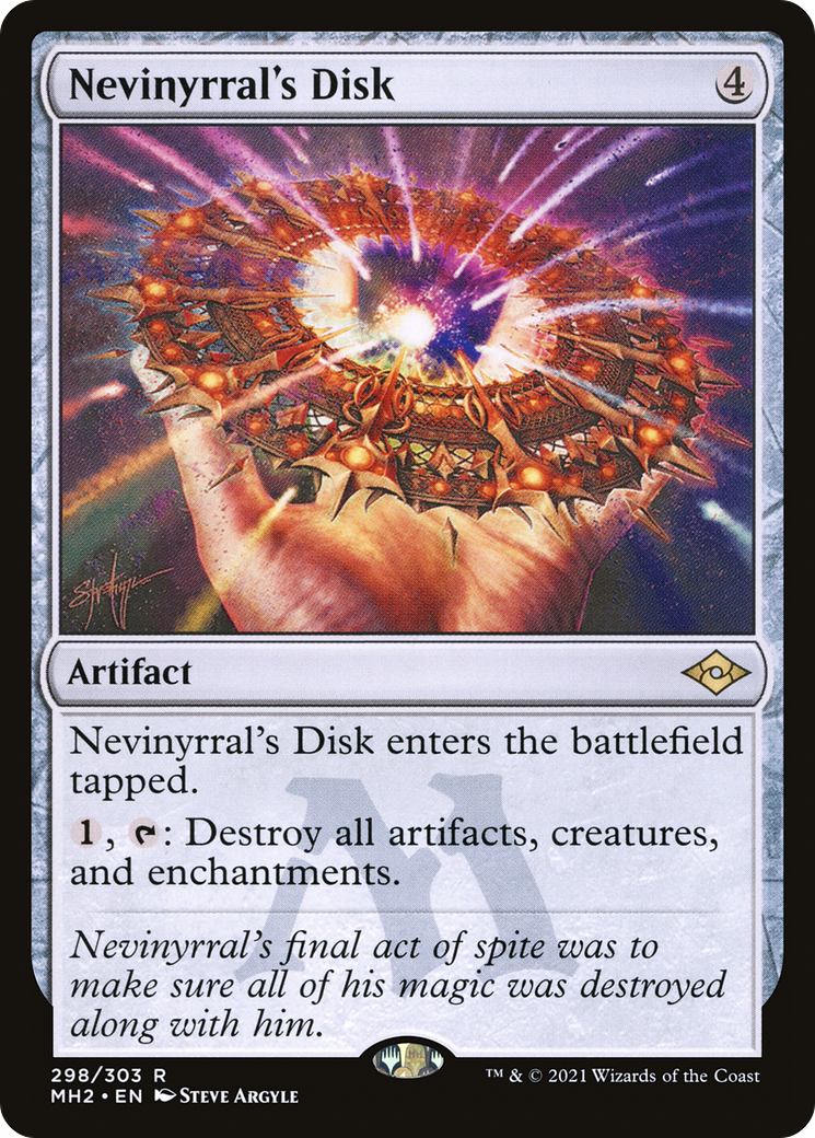 Nevinyrral's Disk (MH2-298) [Modern Horizons 2]