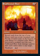 Calibrated Blast (MH2-405) [Modern Horizons 2]: (tombstone) Foil
