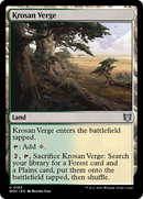 Krosan Verge (WOC-163) [Wilds of Eldraine Commander]