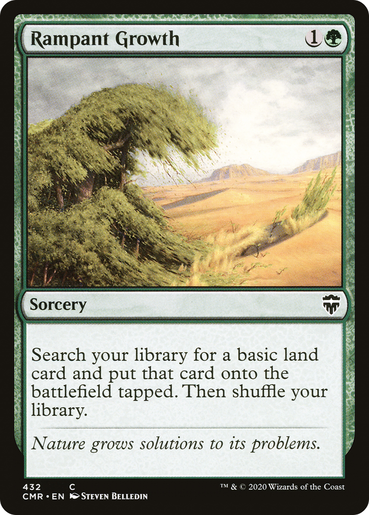 Rampant Growth (CMR-432) [Commander Legends]