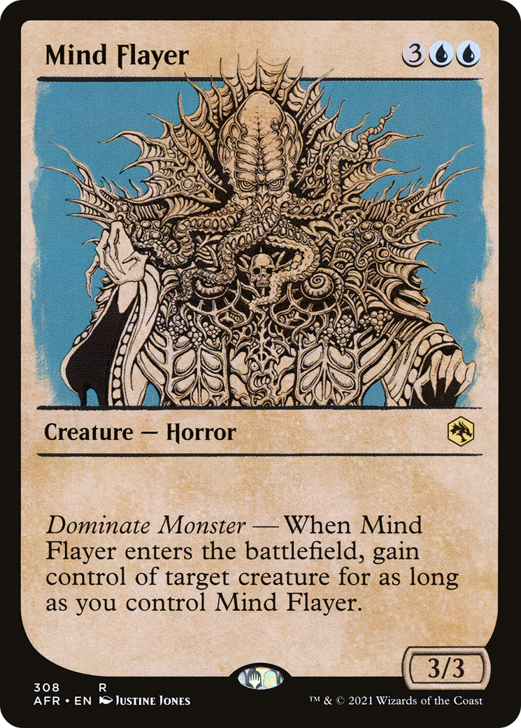 Mind Flayer (Showcase) (AFR-308) [Adventures in the Forgotten Realms] Foil