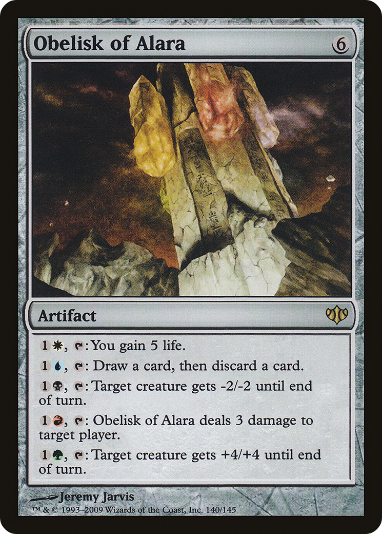 Obelisk of Alara (CON-140) [Conflux] Foil