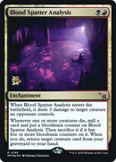 Blood Spatter Analysis (PRE-189S) [Murders at Karlov Manor Promos] Foil
