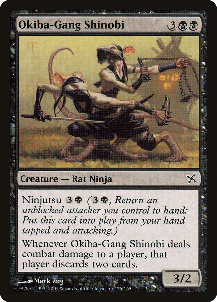 Okiba-Gang Shinobi (BOK-076) [Betrayers of Kamigawa] Foil
