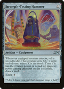 Strength-Testing Hammer (Galaxy Foil) (UNF-479) [Unfinity] Foil
