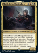 Malik, Grim Manipulator (SLX-023) [Universes Within] Foil
