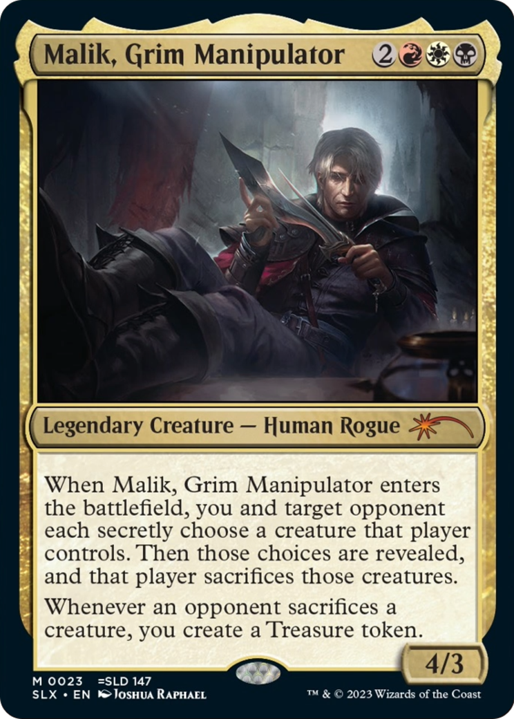 Malik, Grim Manipulator (SLX-023) [Universes Within]