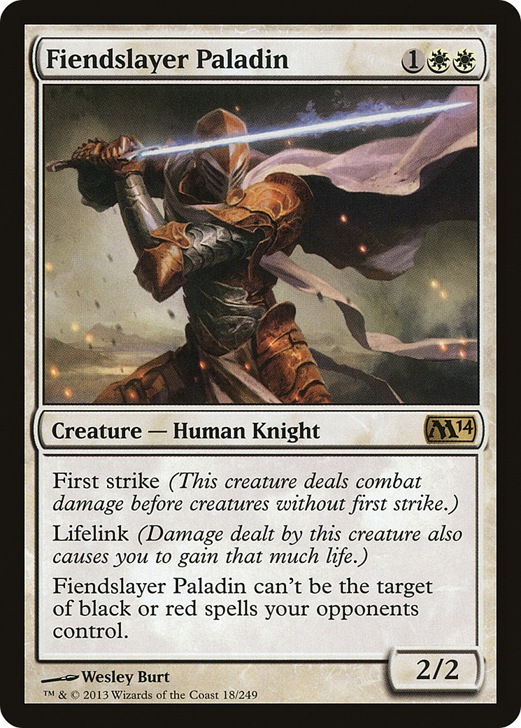 Fiendslayer Paladin (M14-018) [Magic 2014]