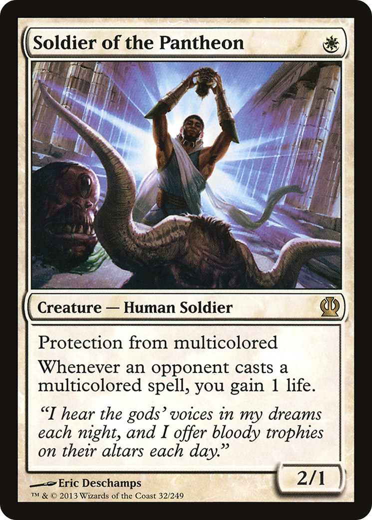 Soldier of the Pantheon (THS-032) [Theros]