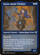 Imoen, Mystic Trickster (Foil Etched) (CLB-486) [Commander Legends: Battle for Baldur's Gate] Foil