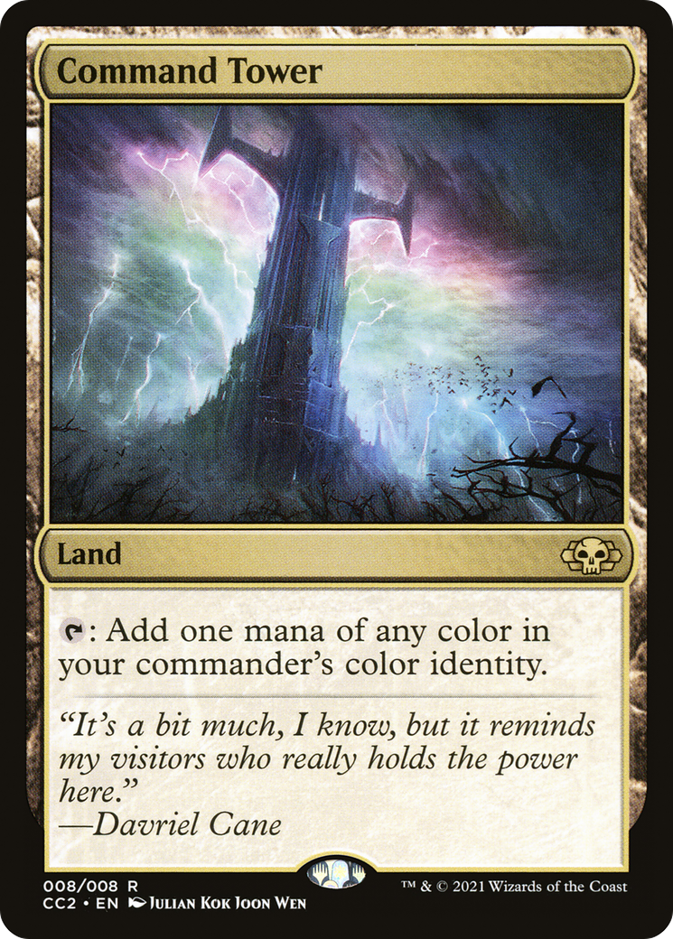 Command Tower (CC2-008) [Commander Collection: Black]