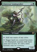 Llanowar Loamspeaker (BABP-428) (Extended Art) [Dominaria United]
