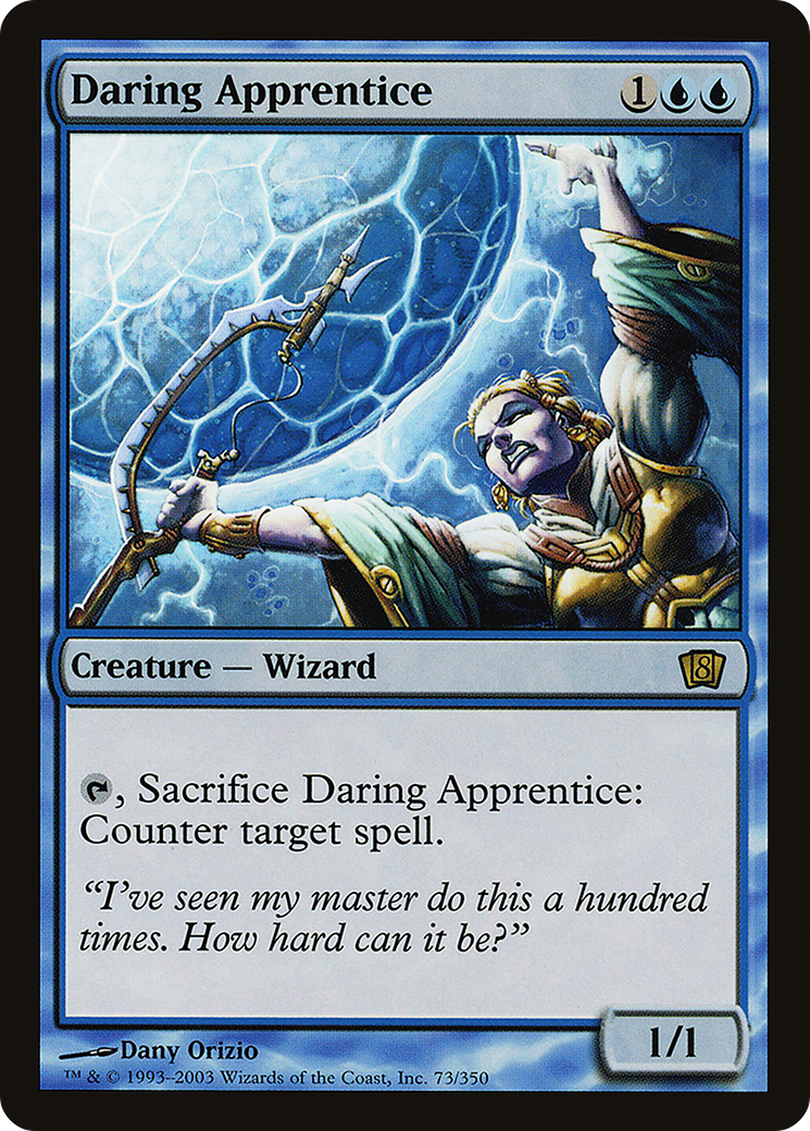 Daring Apprentice (8ED-73★) [8th Edition]