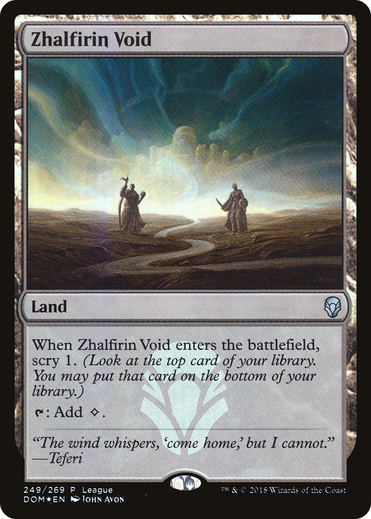 Zhalfirin Void (LEP-249) [Dominaria Promos] Foil
