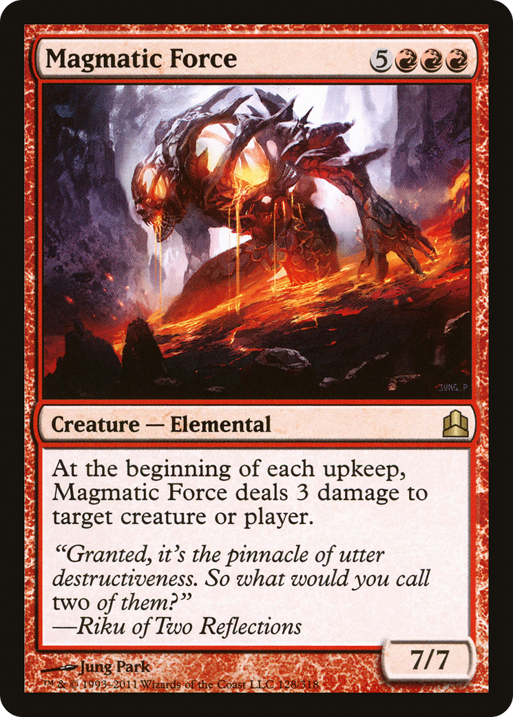 Magmatic Force (CMD-128) [Commander 2011]