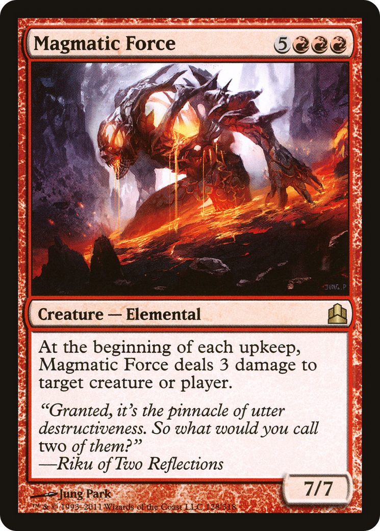 Magmatic Force (CMD-128) [Commander 2011]