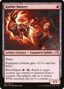 Rabbit Battery (NEO-157) [Kamigawa: Neon Dynasty] Foil