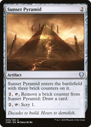 Sunset Pyramid (CMR-345) [Commander Legends]