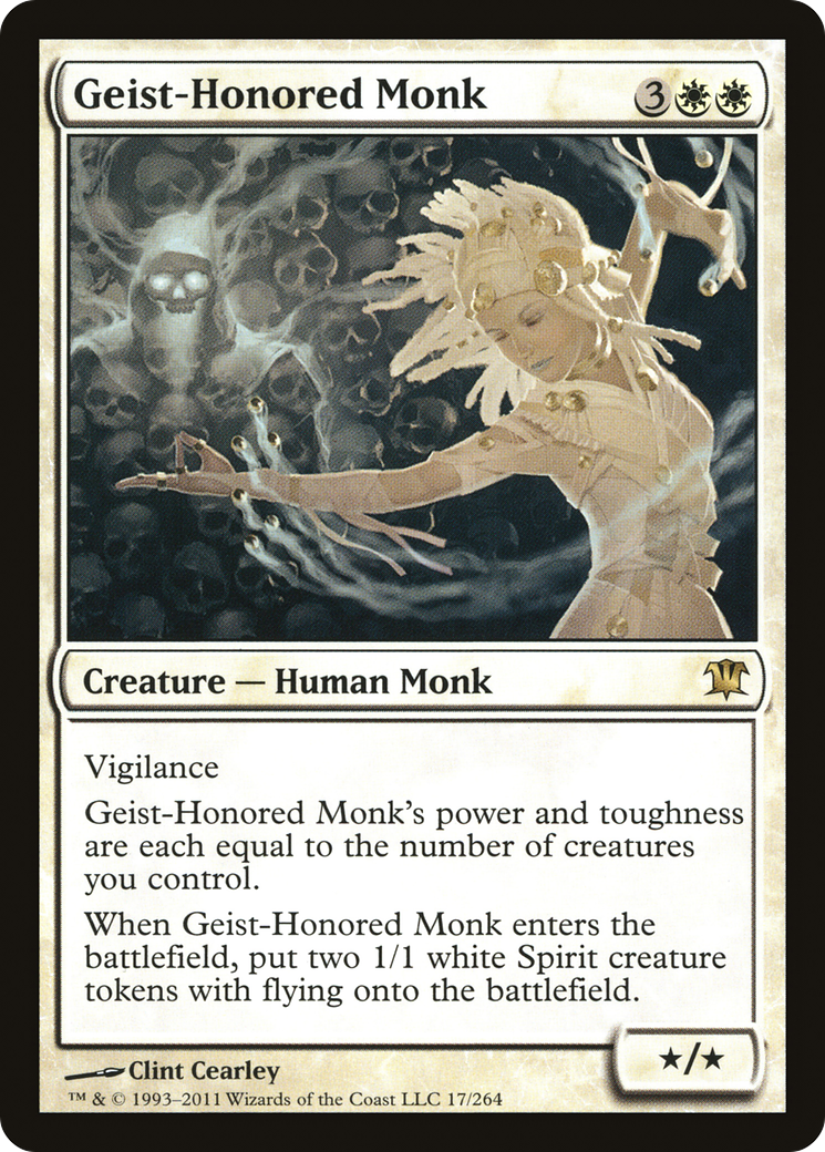 Geist-Honored Monk (ISD-017) [Innistrad] Foil