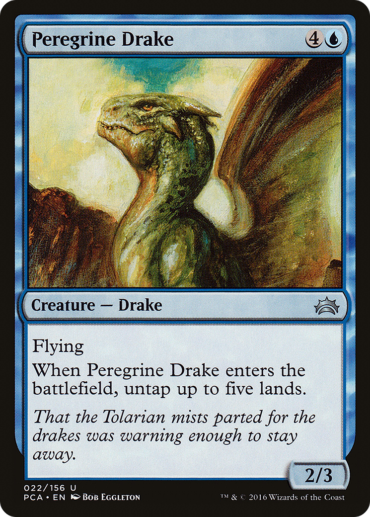 Peregrine Drake (PCA-022) [Planechase Anthology]