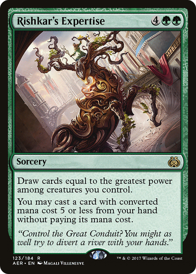 Rishkar's Expertise (AER-123) [Aether Revolt]