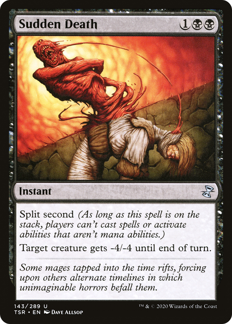 Sudden Death (TSR-143) [Time Spiral Remastered] Foil