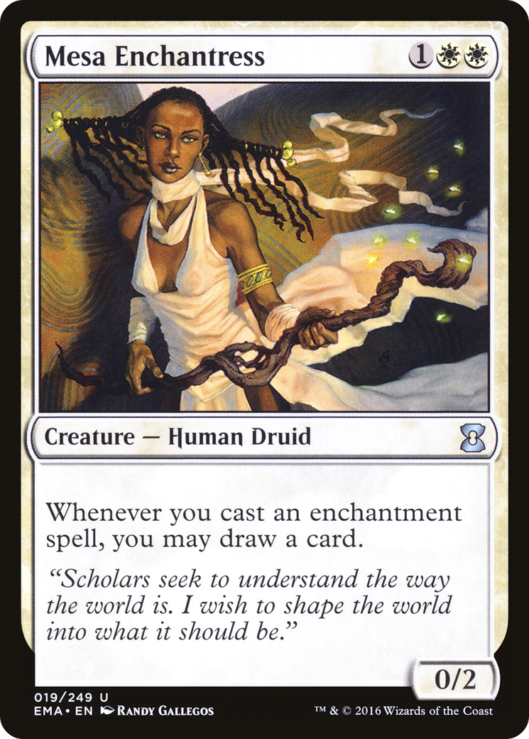Mesa Enchantress (EMA-019) [Eternal Masters]