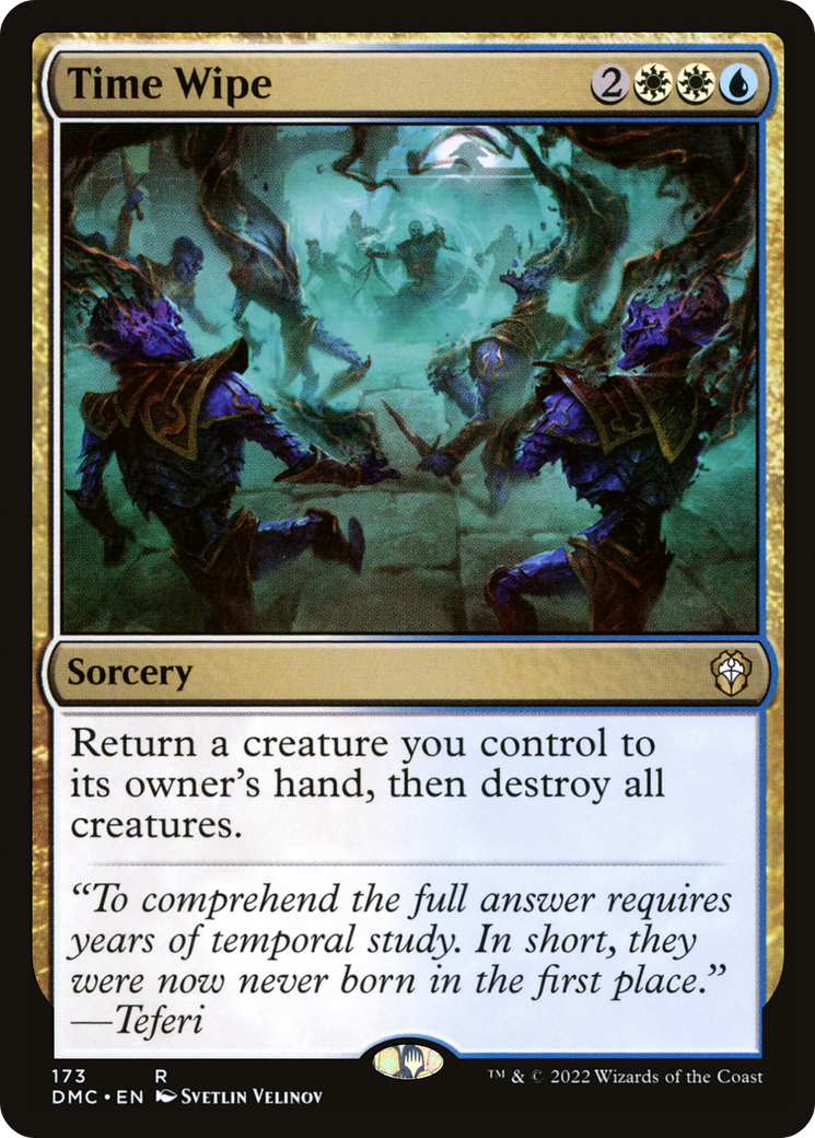 Time Wipe (DMC-173) [Dominaria United Commander]