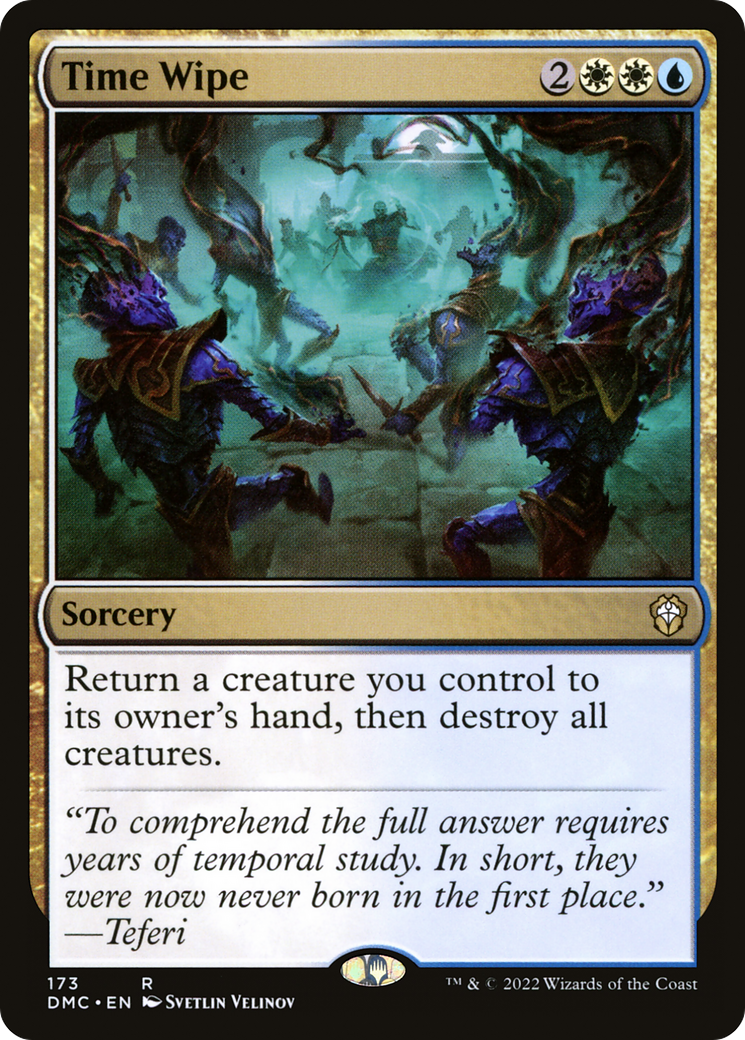 Time Wipe (DMC-173) [Dominaria United Commander]