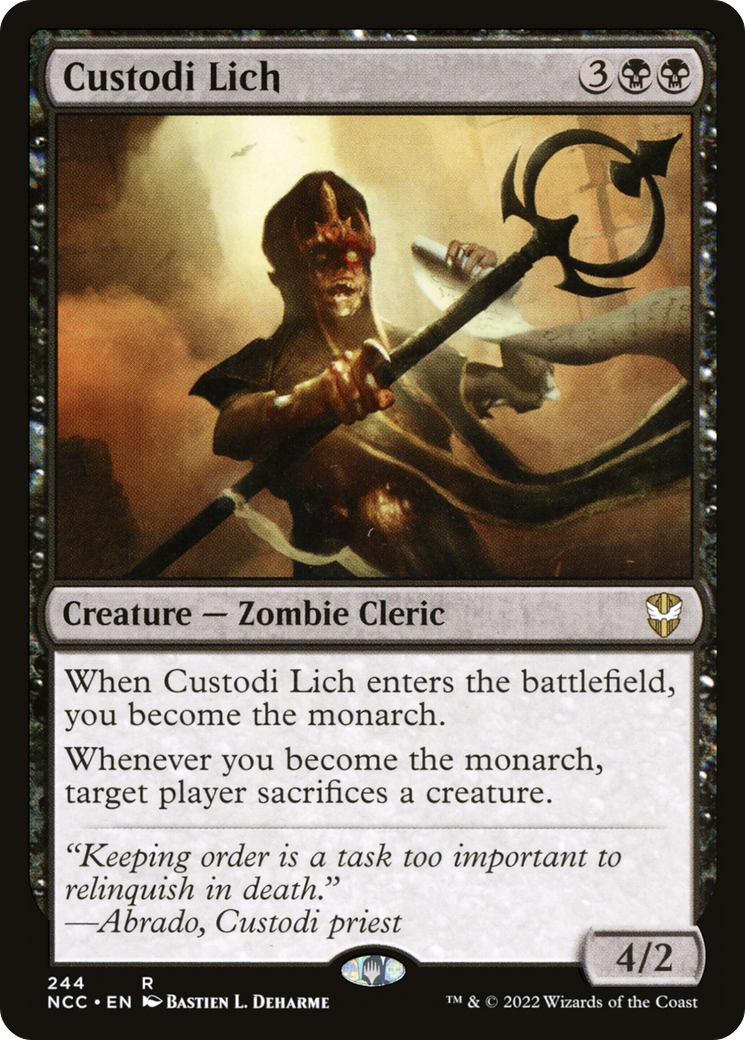 Custodi Lich (NCC-244) [New Capenna Commander]