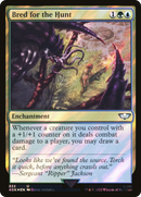 Bred for the Hunt (Surge Foil) (40K-222) [Warhammer 40,000 Commander] Foil