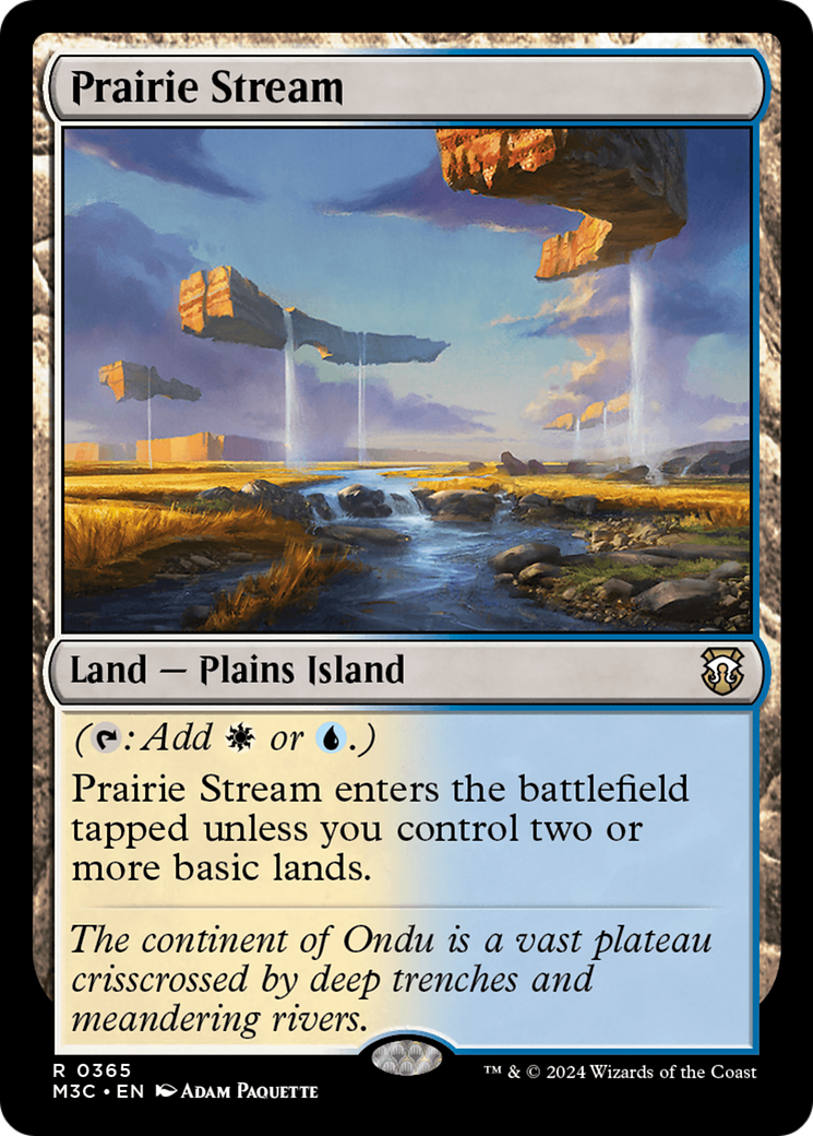 Prairie Stream (M3C-365) [Modern Horizons 3 Commander]
