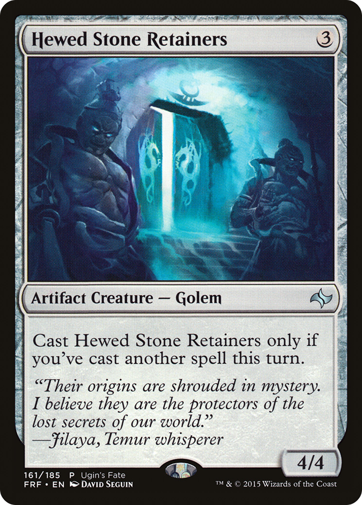 Hewed Stone Retainers (FRF_UGIN-161) [Ugin's Fate]