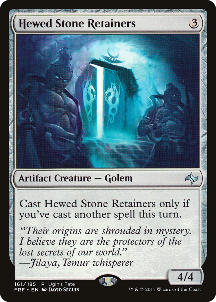 Hewed Stone Retainers (FRF_UGIN-161) [Ugin's Fate]