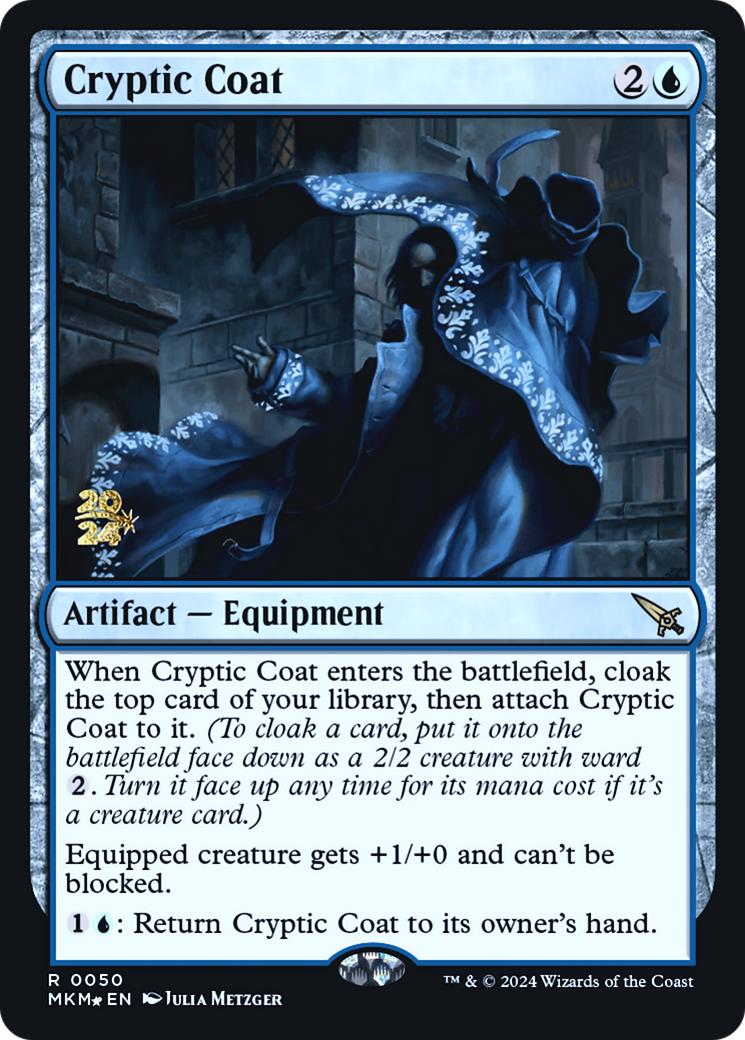 Cryptic Coat (PRE-50S) [Murders at Karlov Manor Promos] Foil
